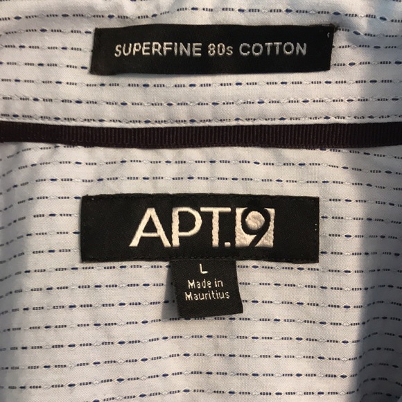 APT 9 Long Sleeve Shirt SIZE L - Picture 4 of 5
